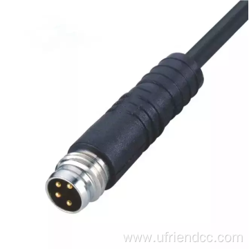 Sensor waterproof moulded cable buckle connector cable